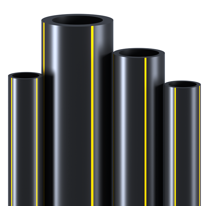Труба ПНД ⌀110 мм, ПЭ-100,  SDR-17 газовая