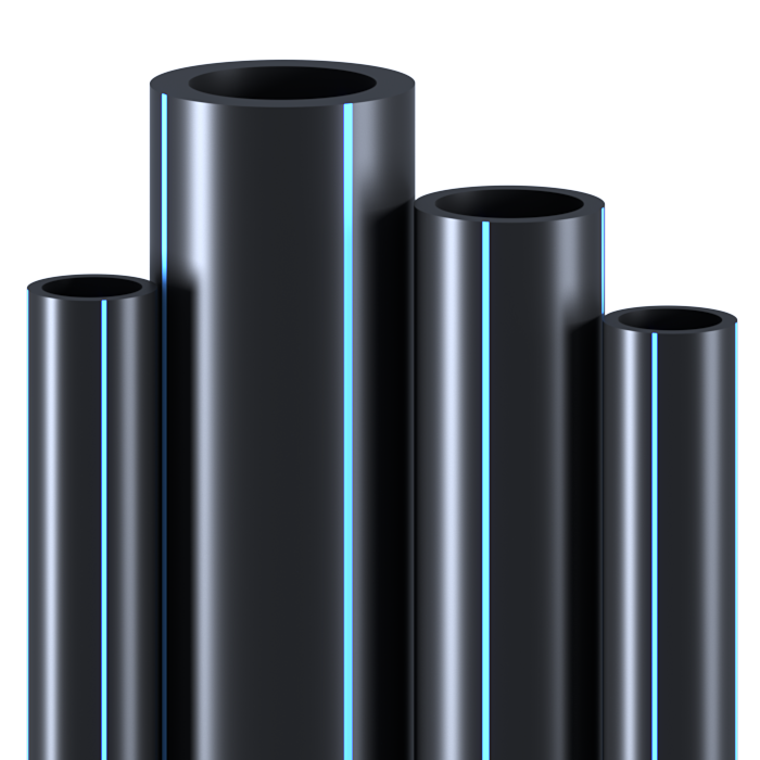 Труба ПНД ⌀160 мм ПЭ 100, SDR-21, 8атм, вода